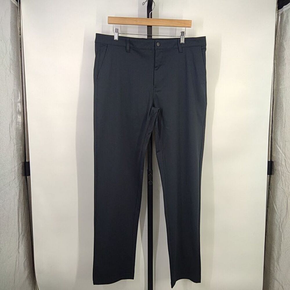 Quince Men Performance Stretch Technical Straight Black Pants 36